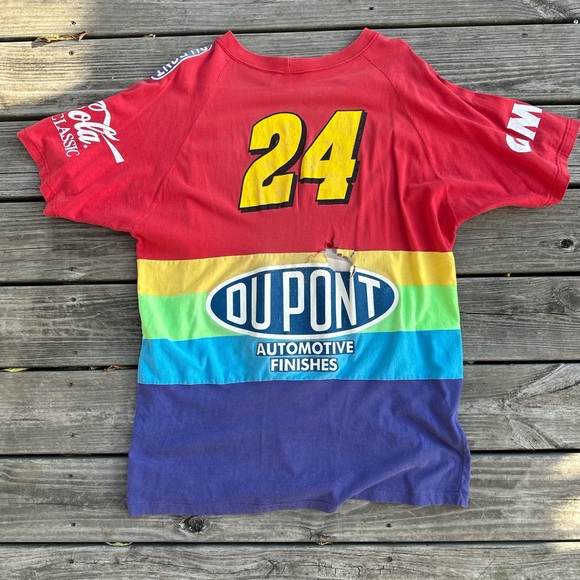 Jeff Gordon Chase Authentics DuPont Racing Tee (Large Hole, Offer?) - Picture 3 of 4